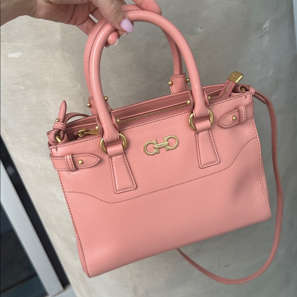 Salvatore Ferragamo Pink Satchel